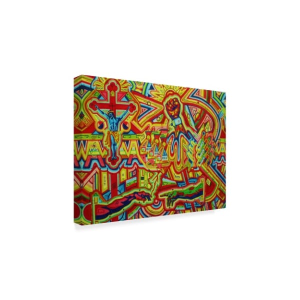 Abstract Graffiti 'Modern Renaissance' Canvas Art,24x32